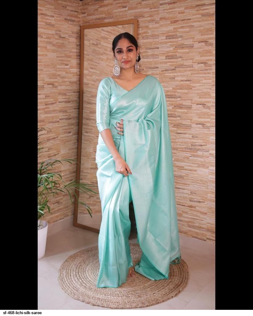 SF 468 LICHI SILK SAREE