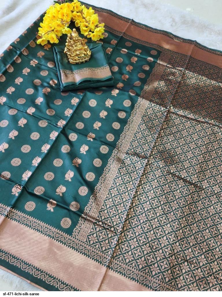 SF 471 LICHI SILK SAREE B