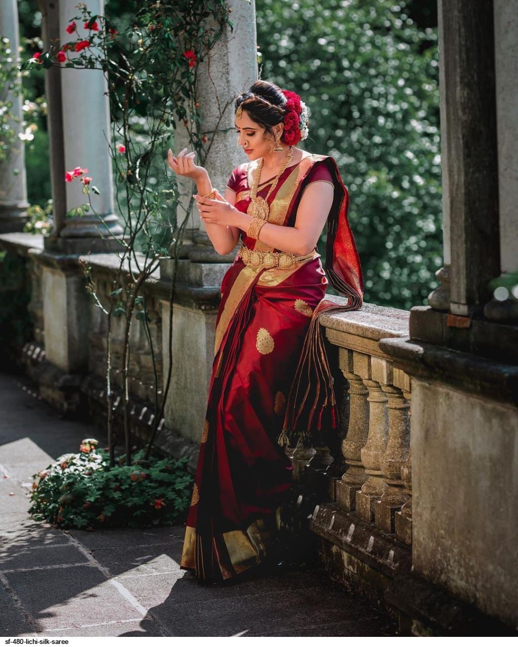 SF 480 LICHI SILK SAREE