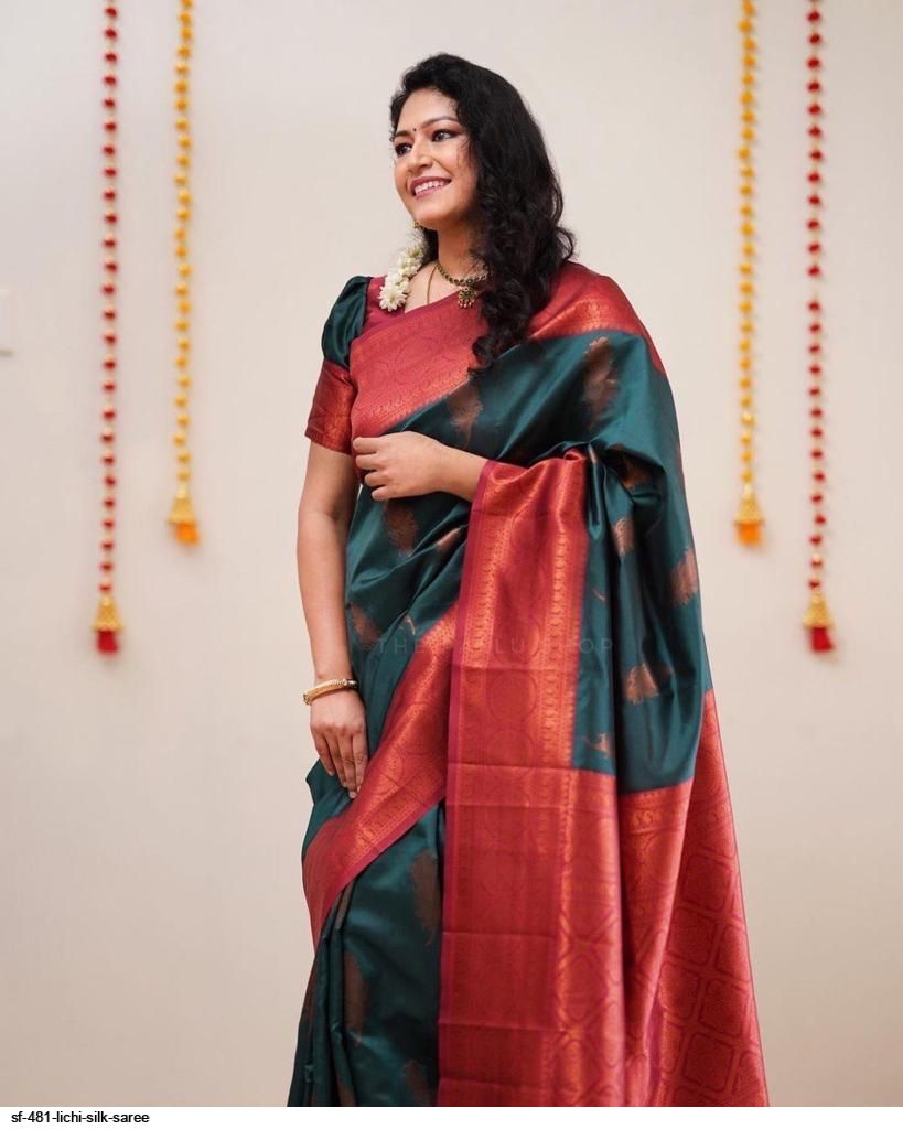 SF 481 LICHI SILK SAREE A