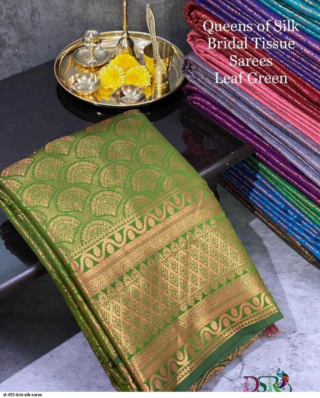 SF 493 LICHI SILK SAREE B