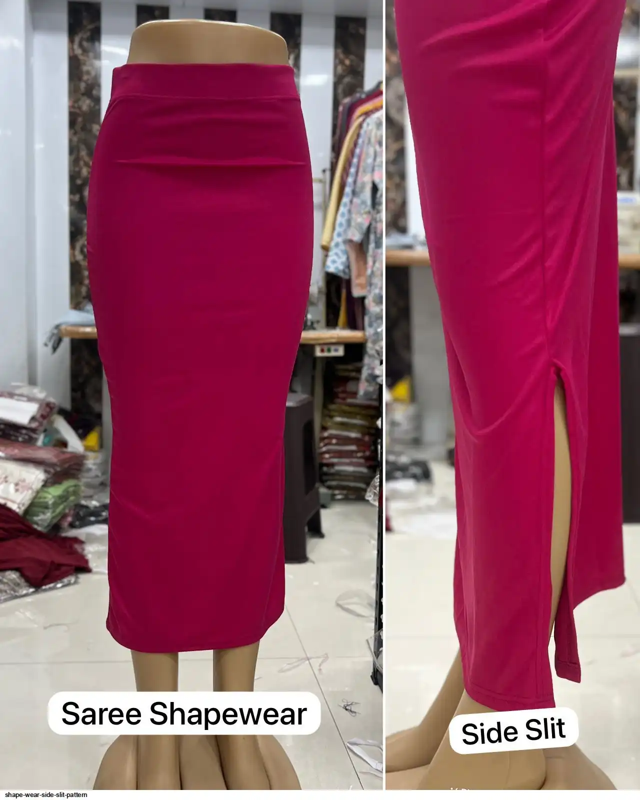 SHAPE WEAR SIDE SLIT PATTERN 1