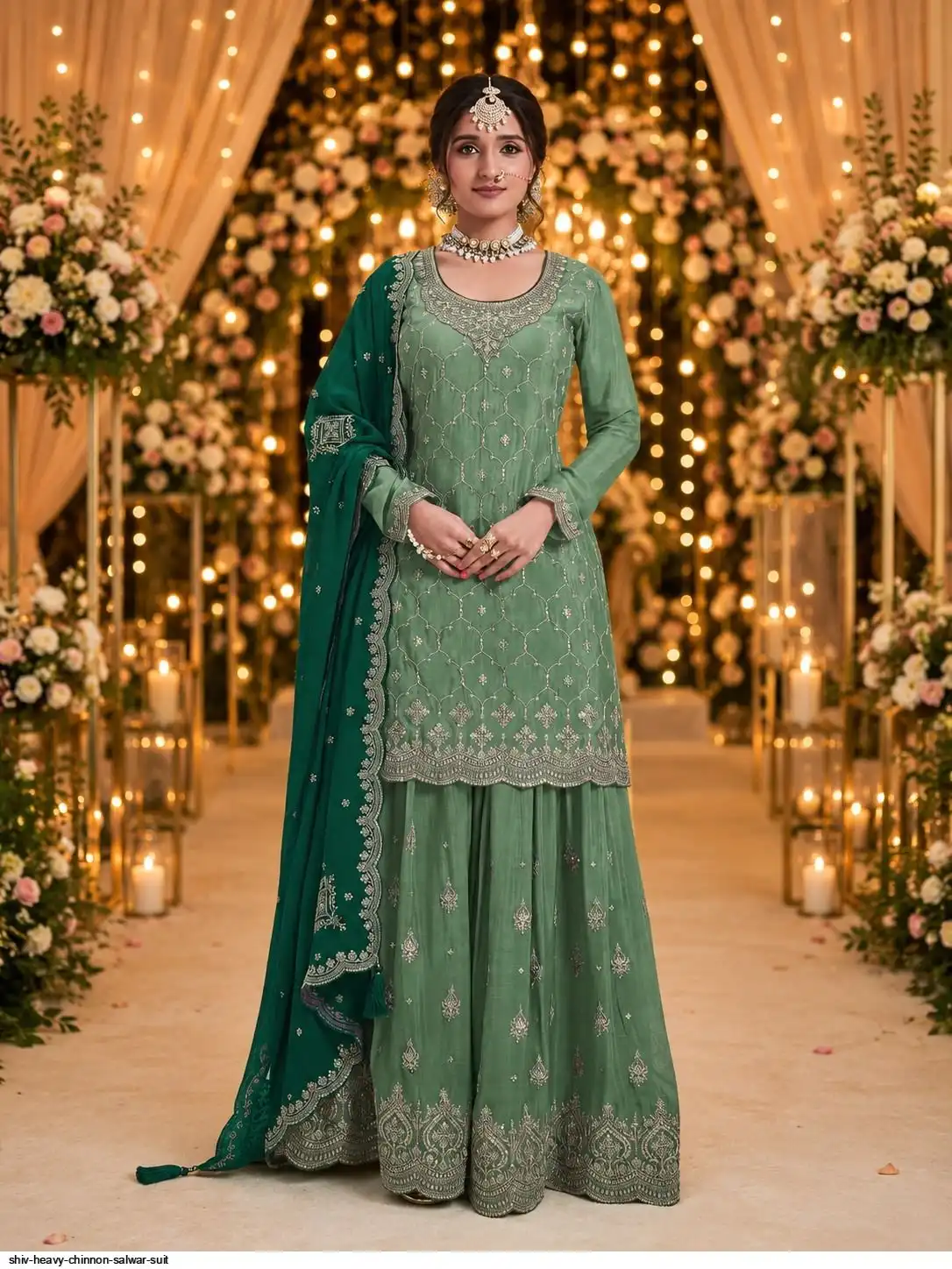 shiv green dress NiLS April  The Shiva Mesh Off Shoulder Dress
