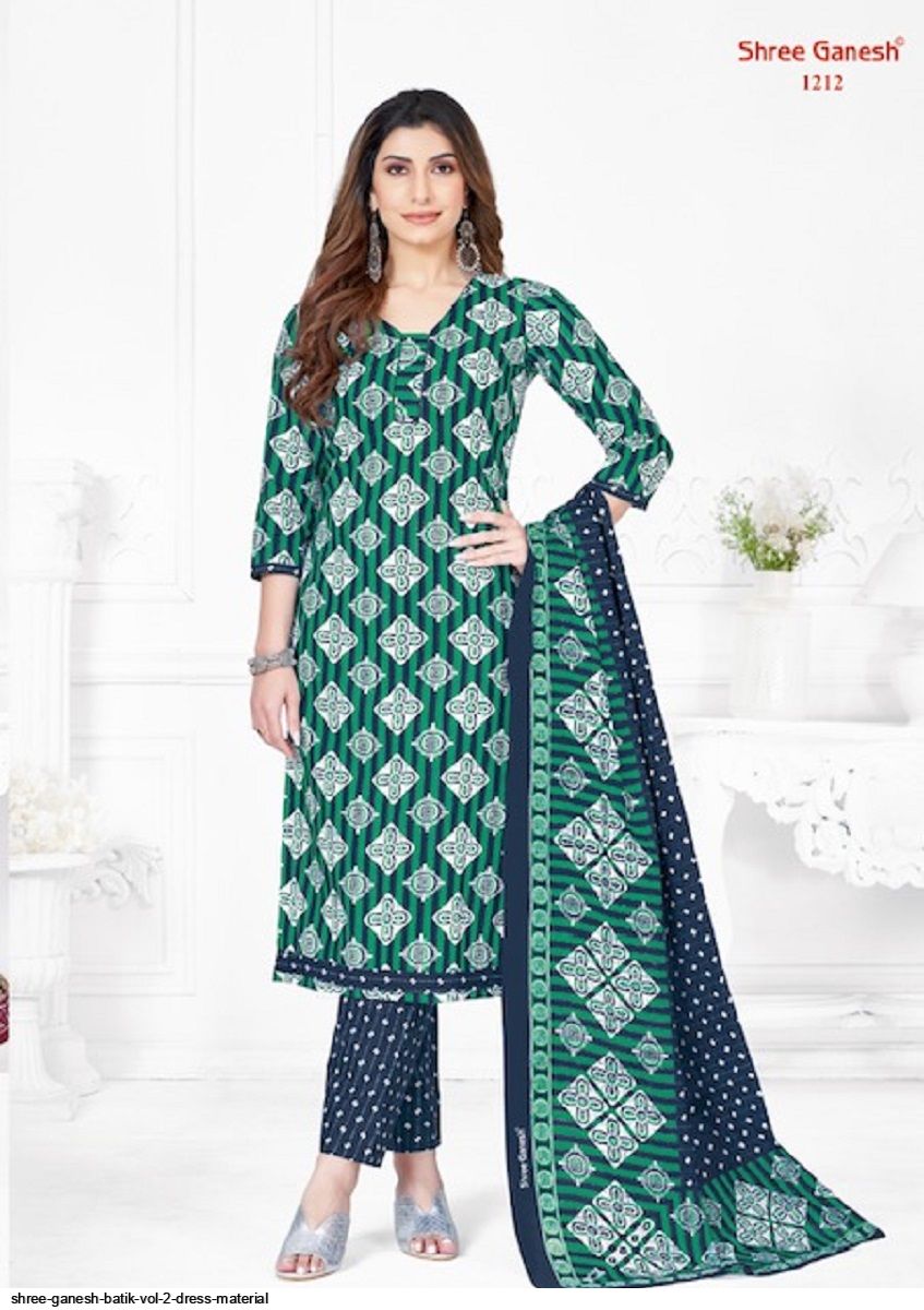 DRESS MATERIAL VOL-2 BY SHREE GANESH BEAUTIFUL STYLISH SUITS FANCY COLORFUL  CASUAL WEAR & ETHNIC