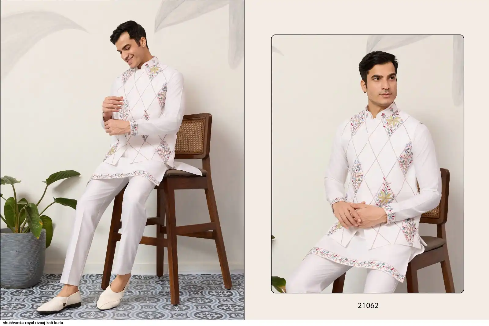 SHUBHKALA ROYAL RIVAAJ KOTI KURTA B