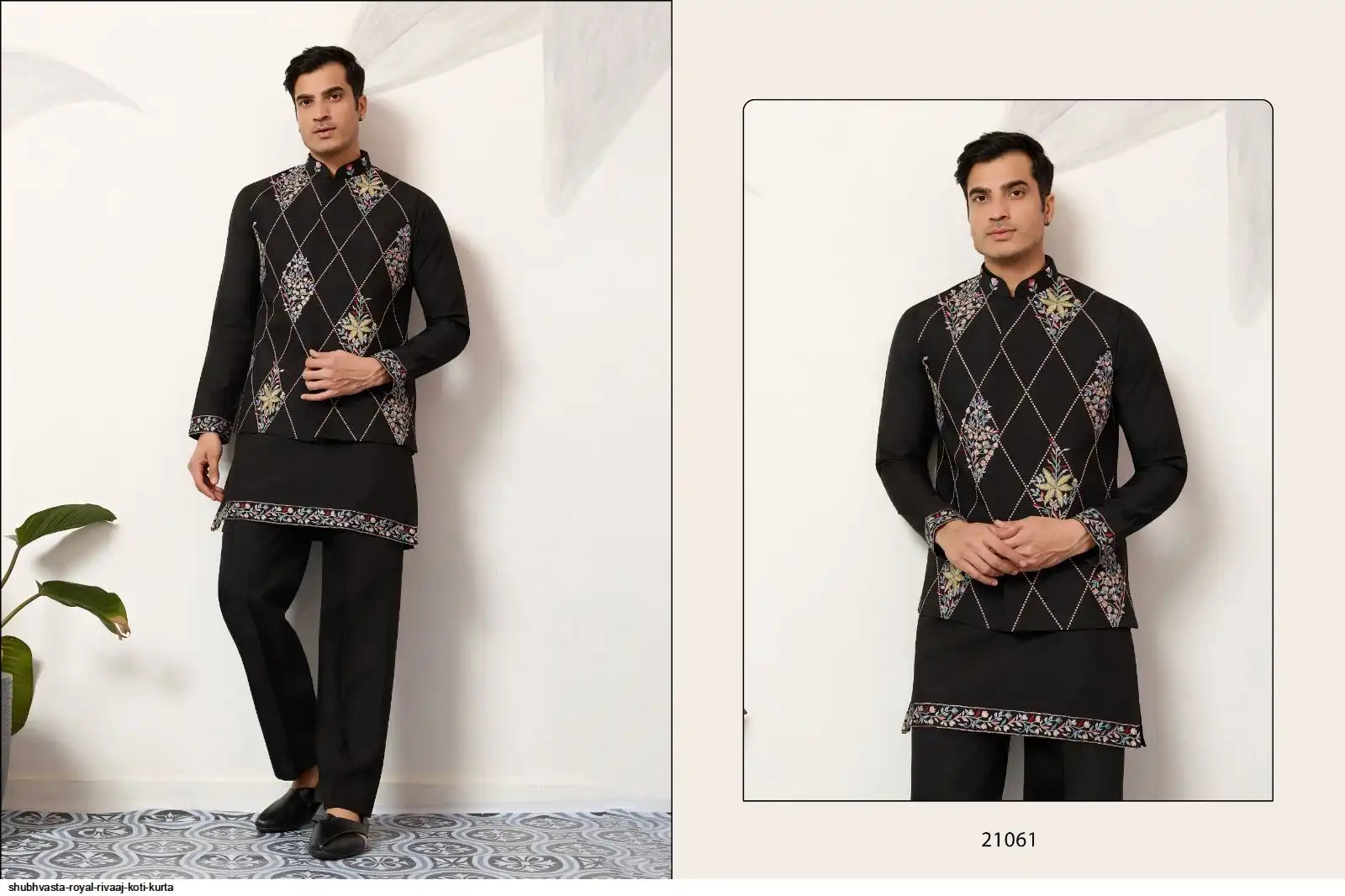 SHUBHKALA ROYAL RIVAAJ KOTI KURTA A