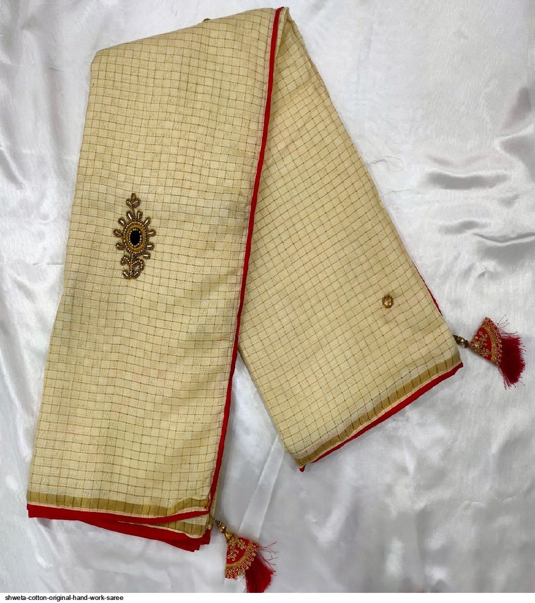 Buy Marwadi Women's Bollywood Traditional Kolkata zardozi hand work pure silk  saree in dark pink wine color for wedding bridal party. at Amazon.in