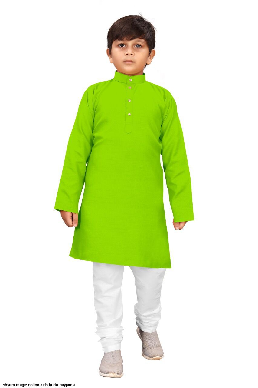 SHYAM MAGIC COTTON KIDS KURTA PAYJAMA F