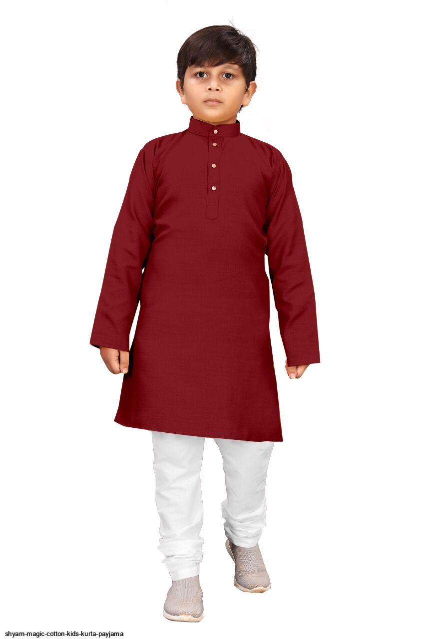 SHYAM MAGIC COTTON KIDS KURTA PAYJAMA E