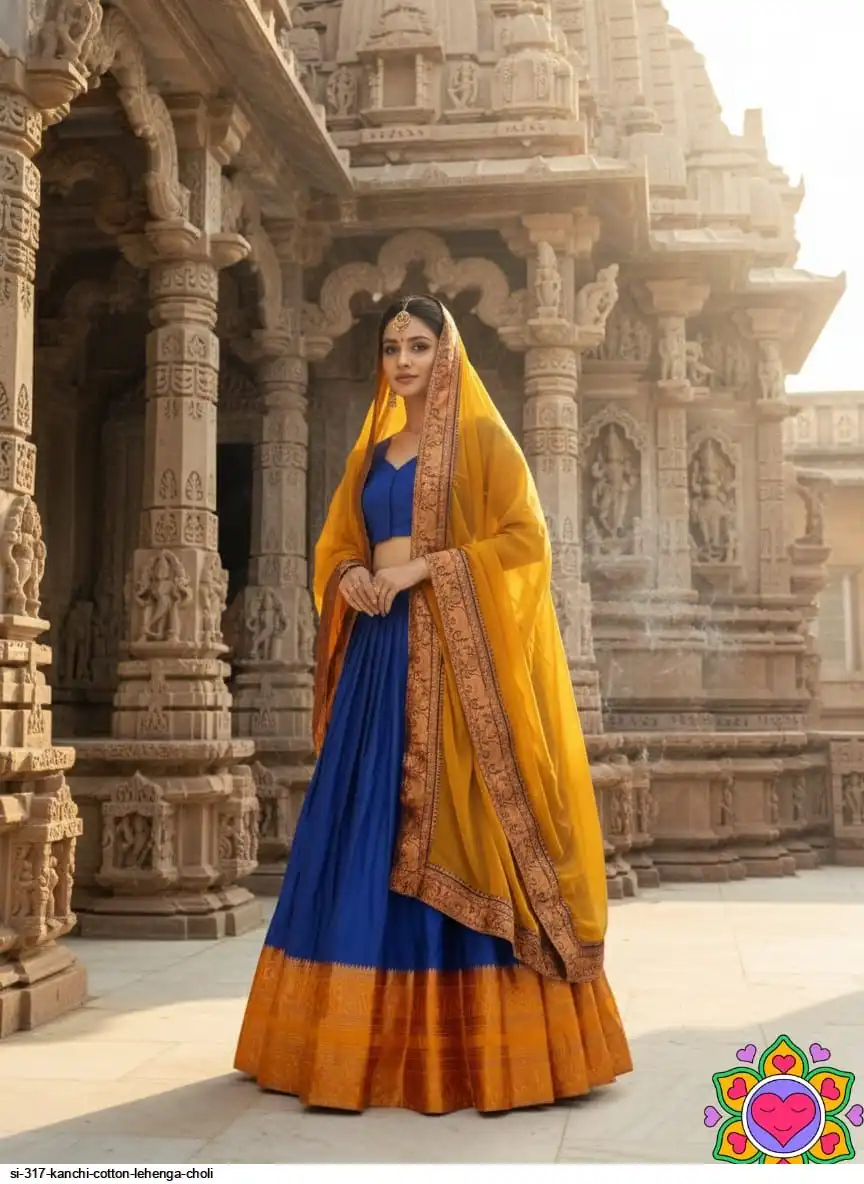 SI 317 KANCHI COTTON LEHENGA CHOLI B