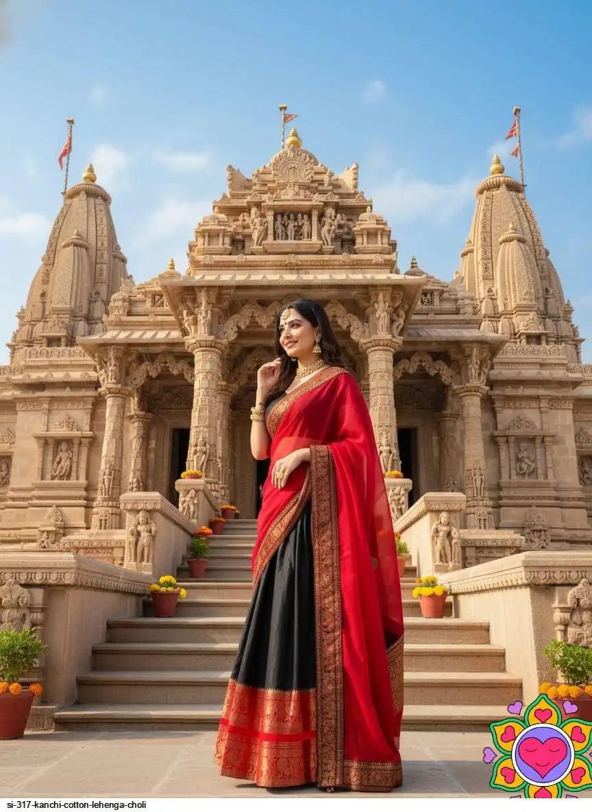SI 317 KANCHI COTTON LEHENGA CHOLI E