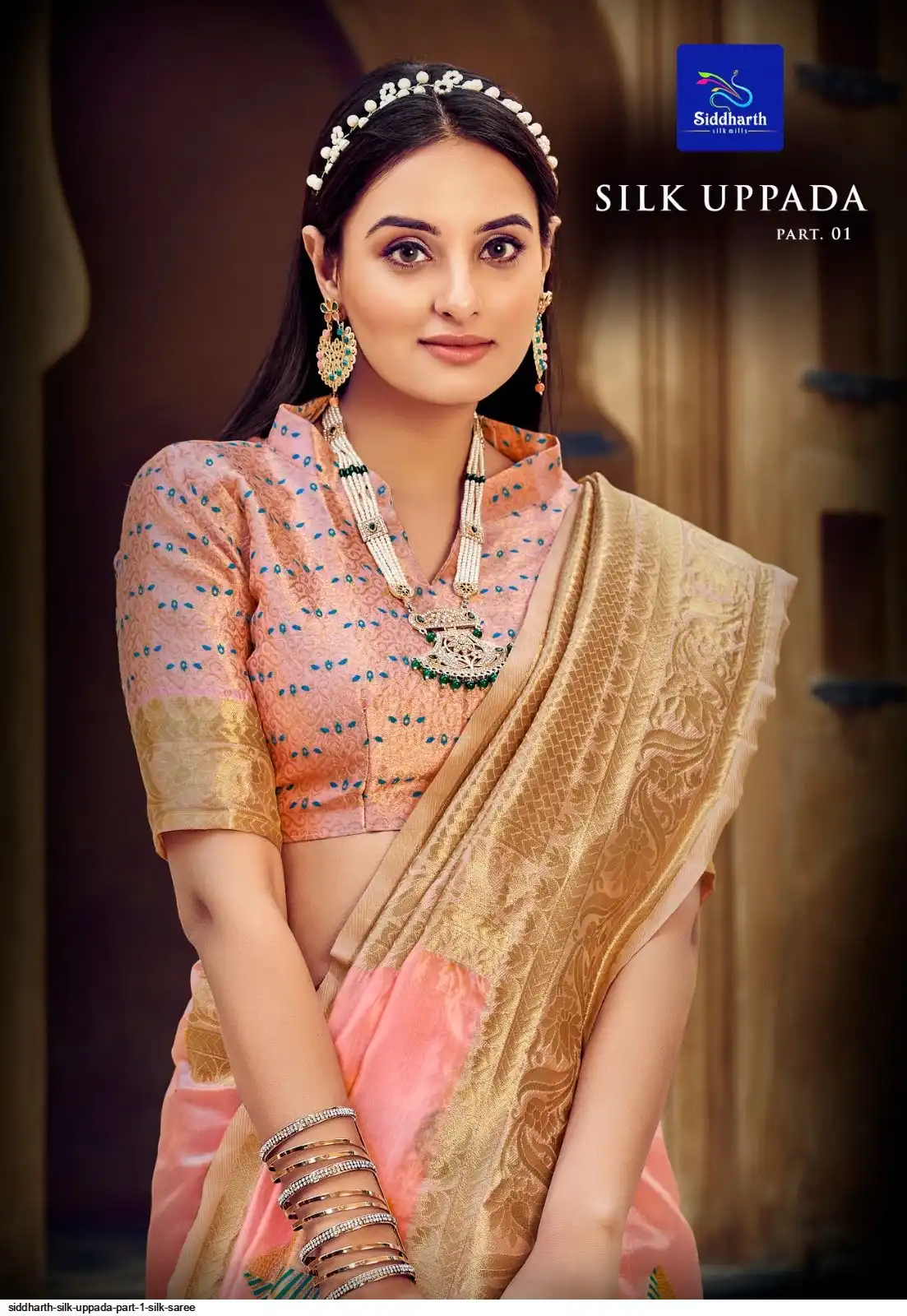 SIDDHARTH SILK UPPADA PART 1 SILK SAREE