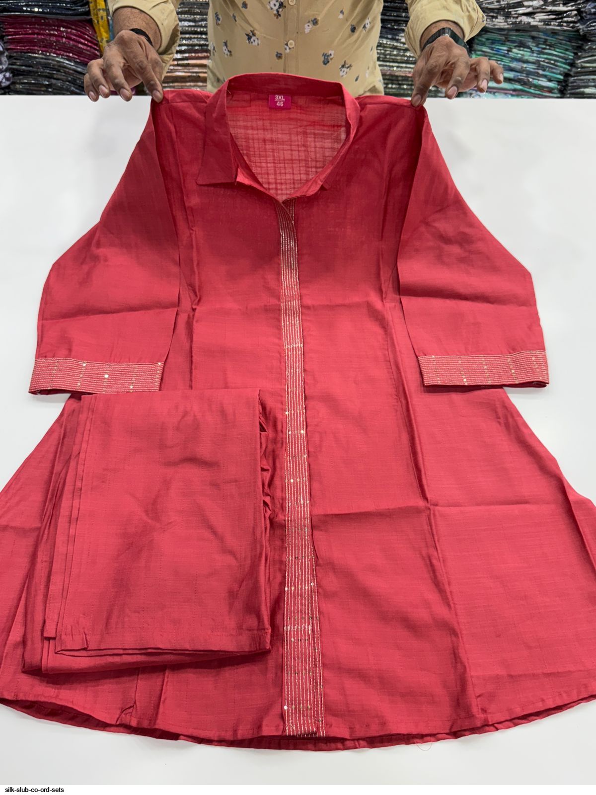 Midnight - Slub Cotton co-ords main image 1