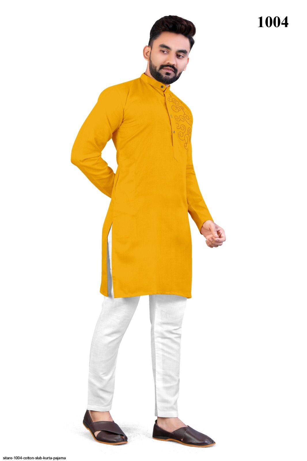 SITARE 1004 COTTON SLUB KURTA PAJAMA