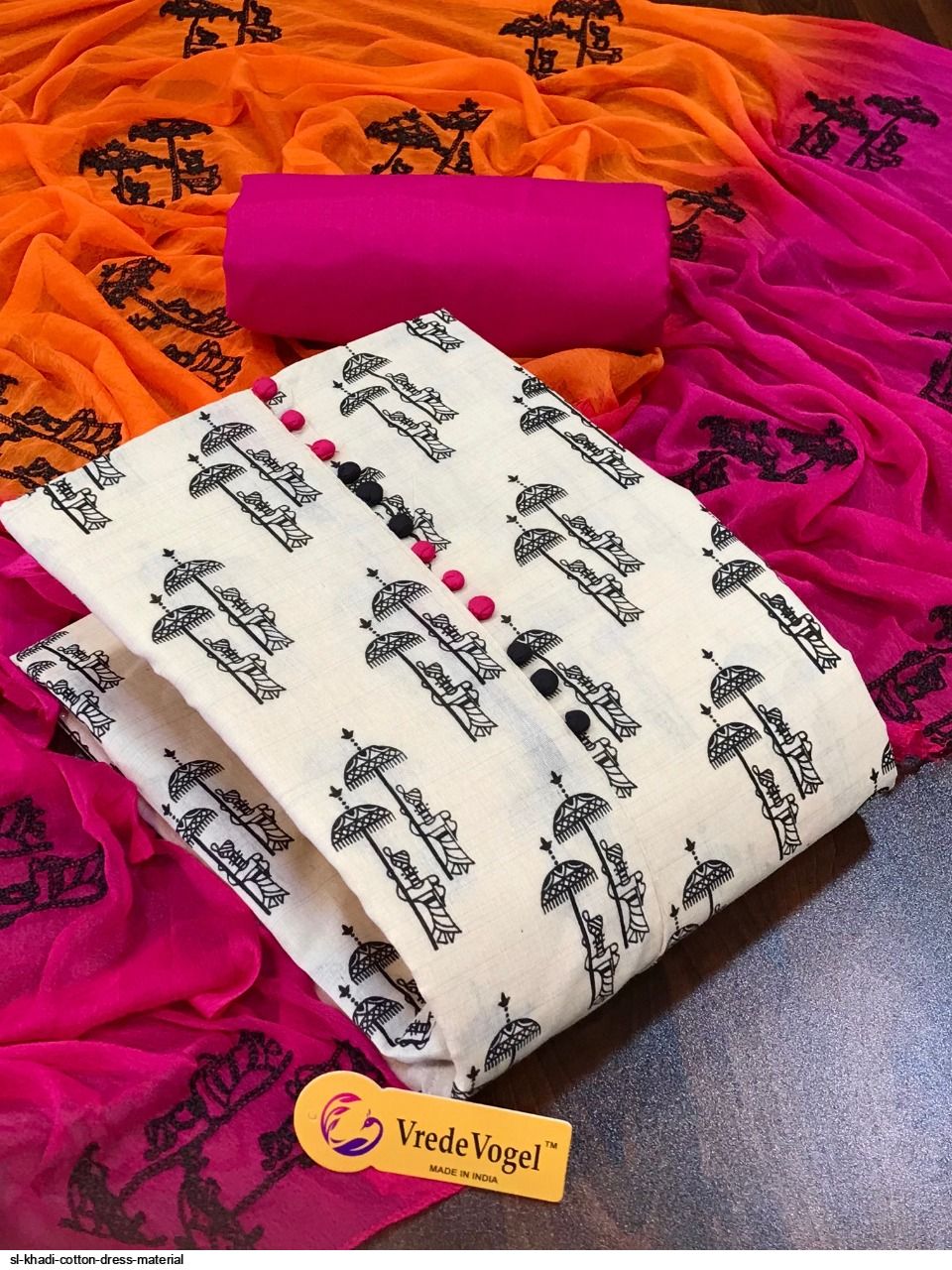 sl Khadi Cotton dress material