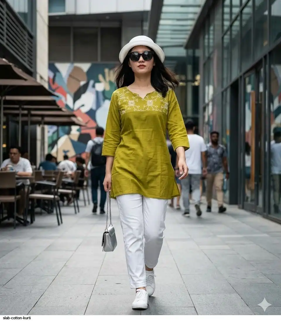 SLAB COTTON KURTI B