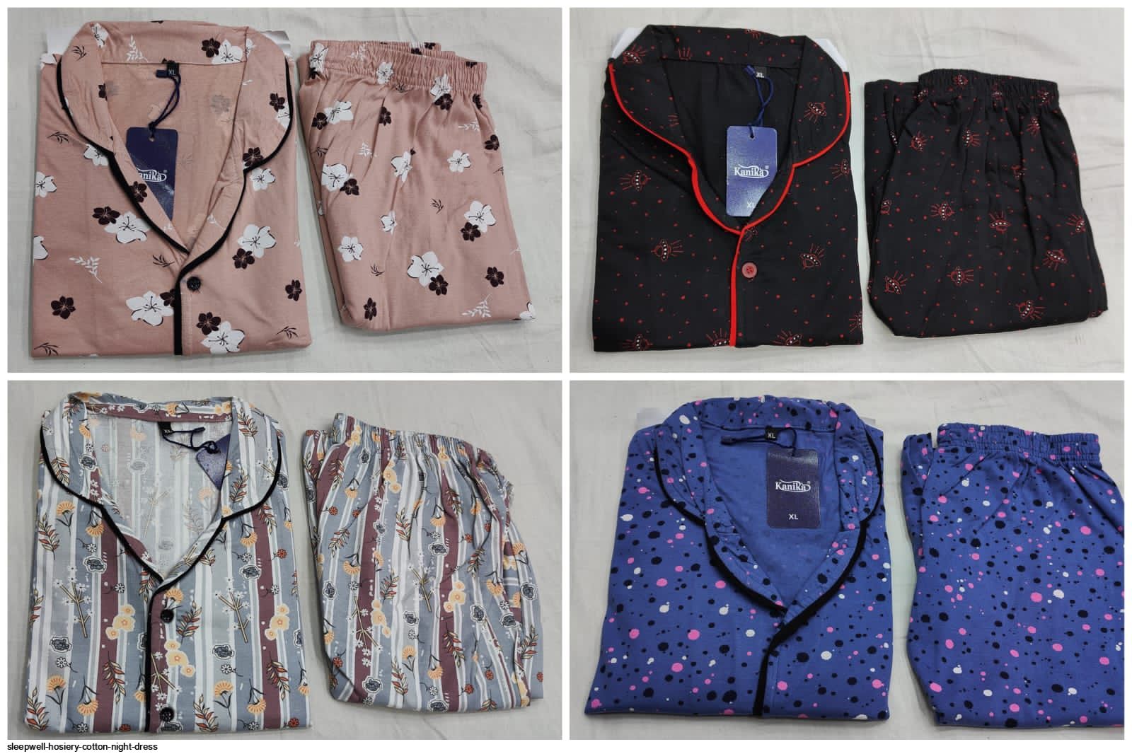 SLEEPWELL HOSIERY COTTON NIGHT DRESS