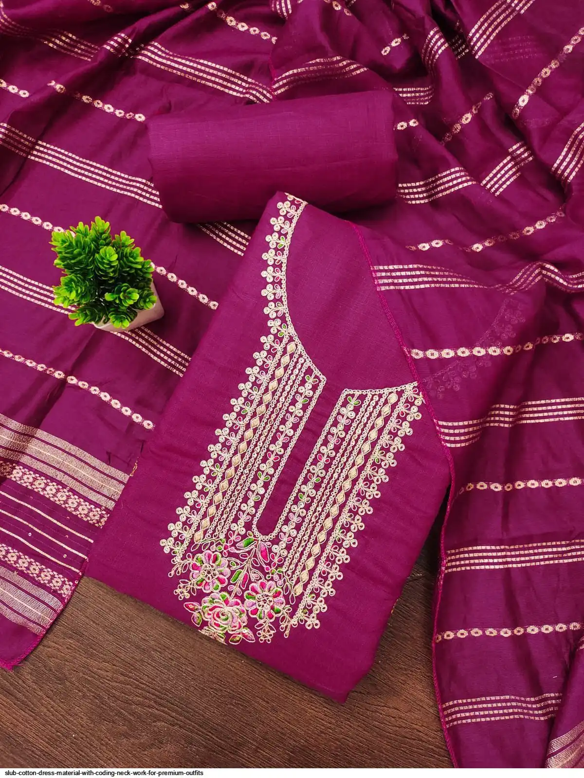 slub silk dress material Buy Royal Fabric Katan Slub Silk Unstitched Salwar Suit Dress Material for Women & Girls with Dupatta | Discharge Print