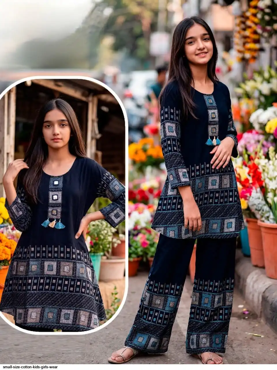SMALL SIZE COTTON KIDS GIRLS WEAR 4