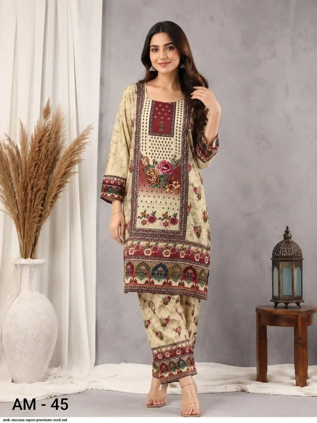 SMK VISCOSE RAYON PREMIUM CORD SET 12