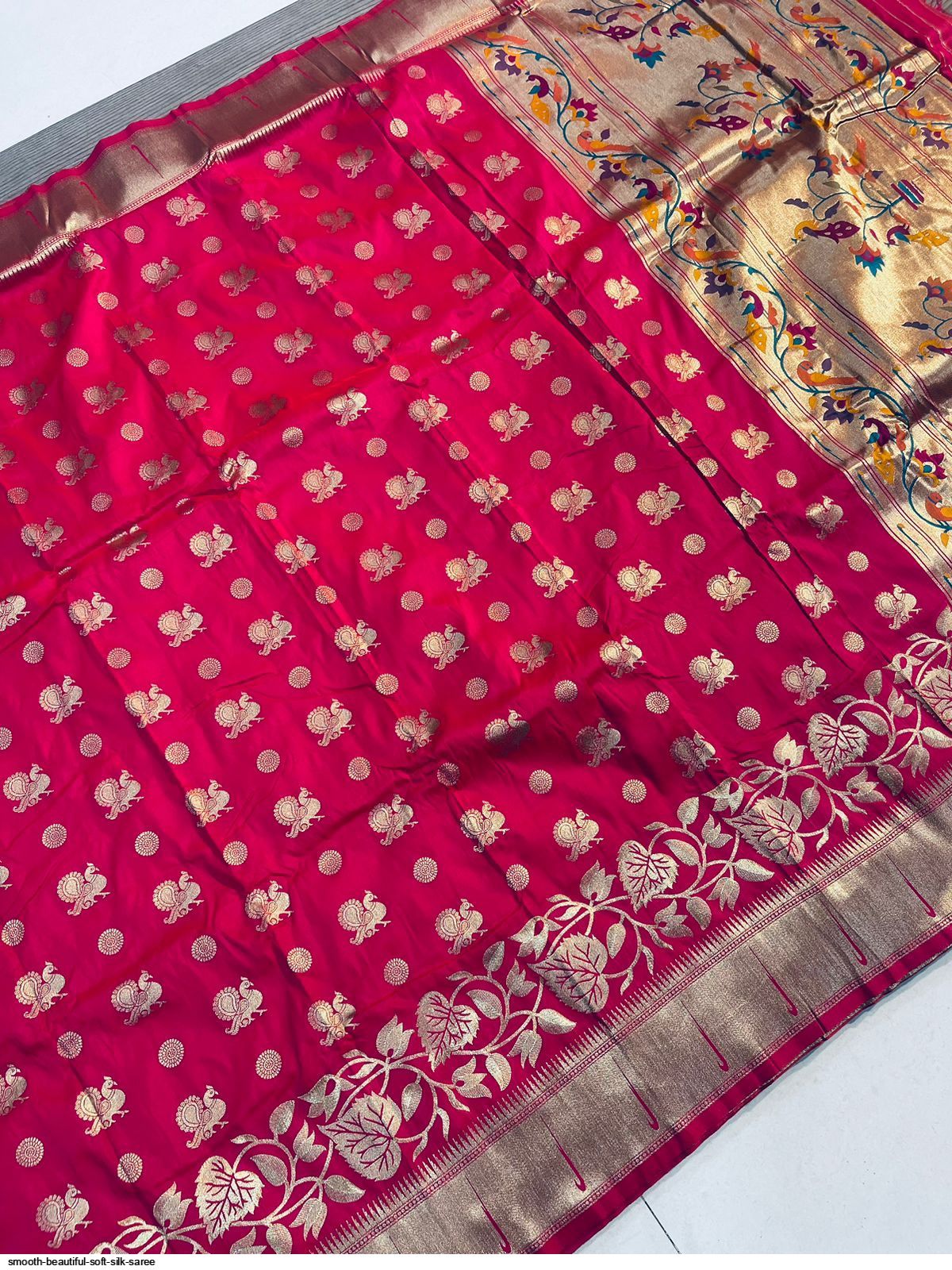 SMOOTH BEAUTIFUL SOFT SILK SAREE