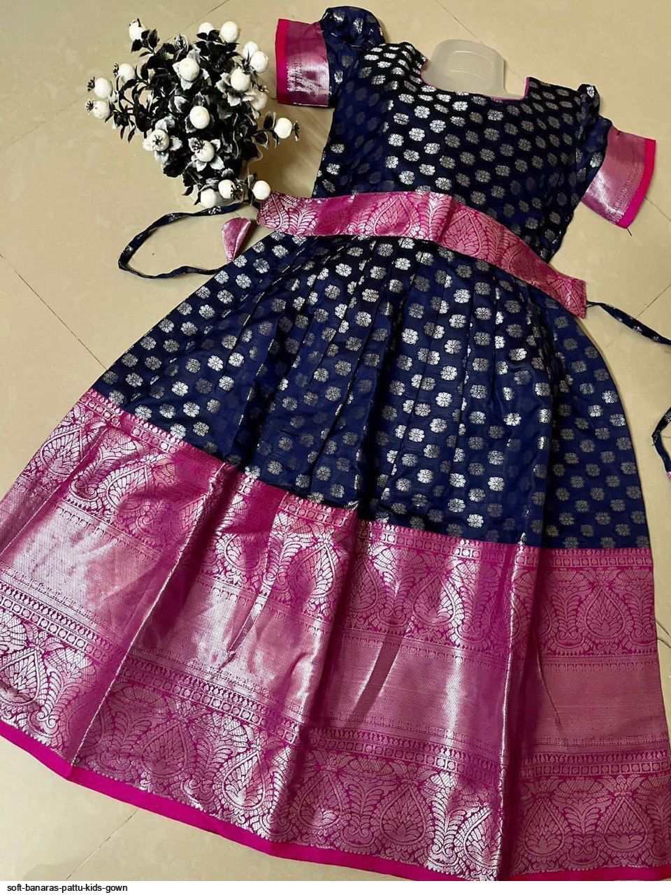 Long frocks in outlet pattu