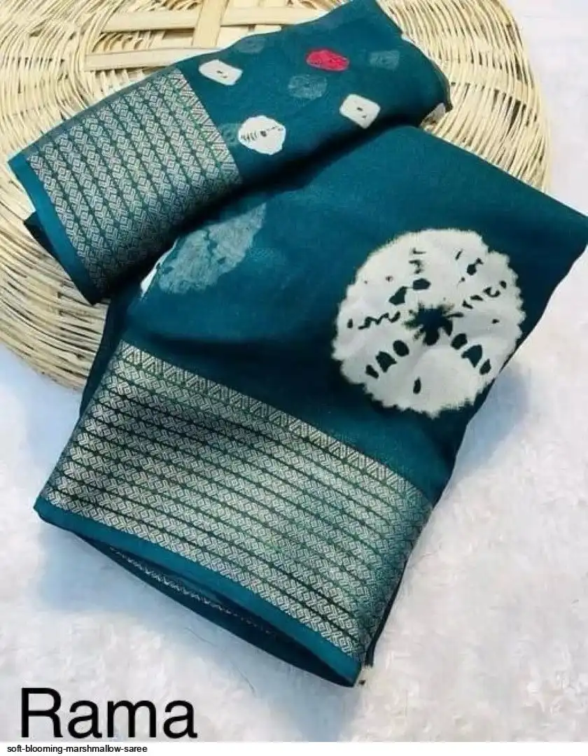 SOFT BLOOMING MARSHMALLOW SAREE CM 861 B