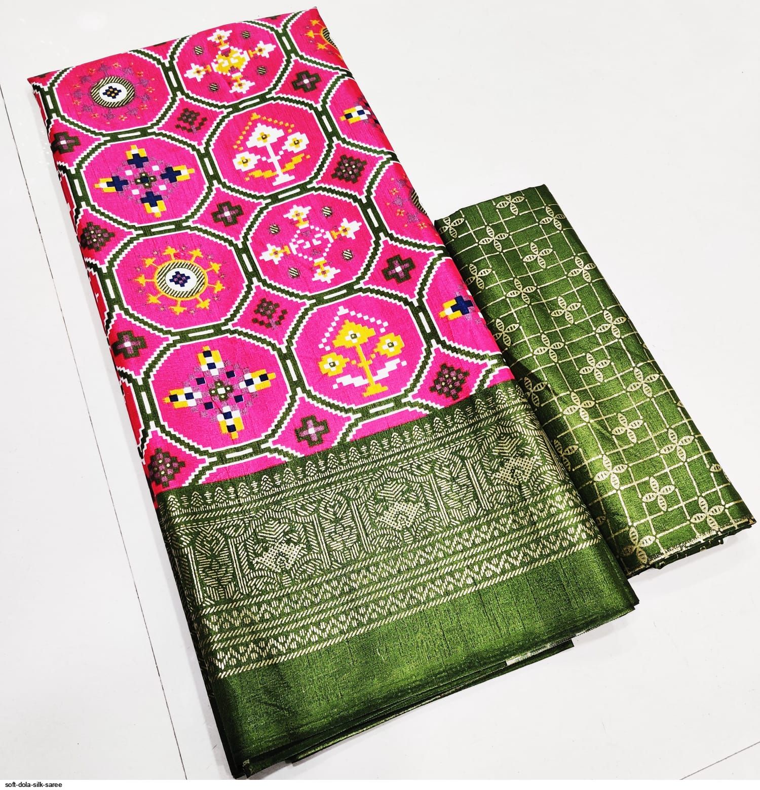 Soft Dola Silk Saree