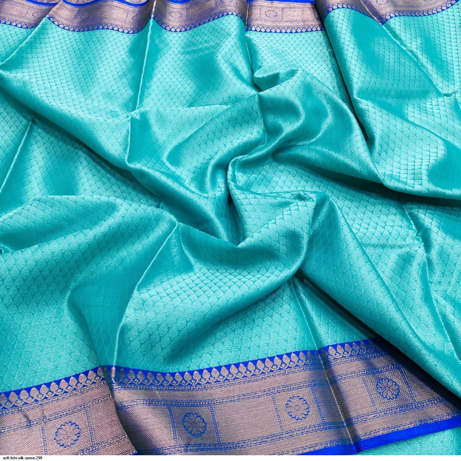 SOFT LICHI SILK SAREE 299 C