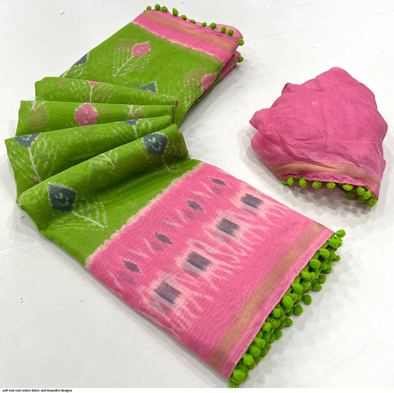 Soft Mul Mul Cotton Fabric And Beautiful Designs