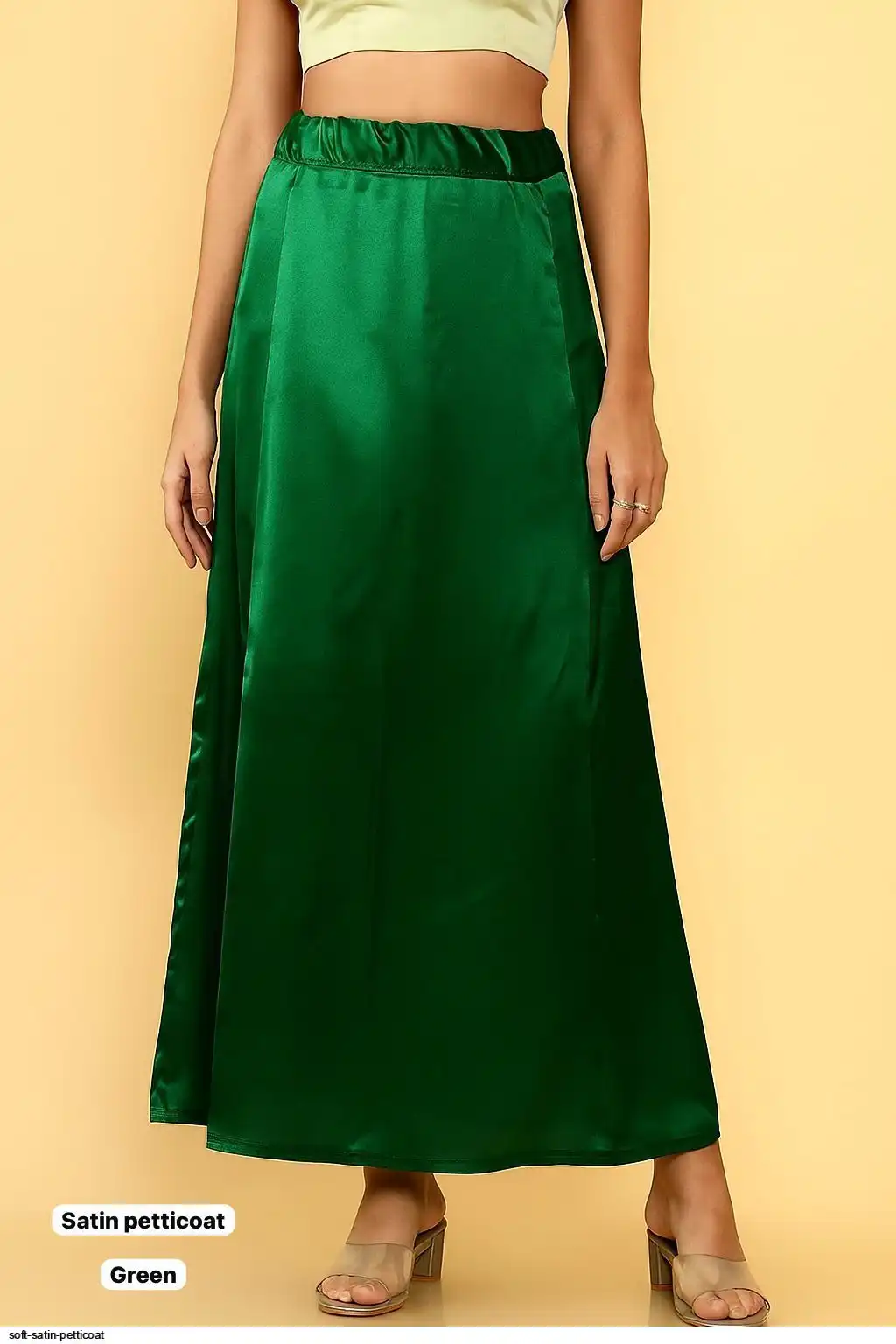 SOFT SATIN PETTICOAT D