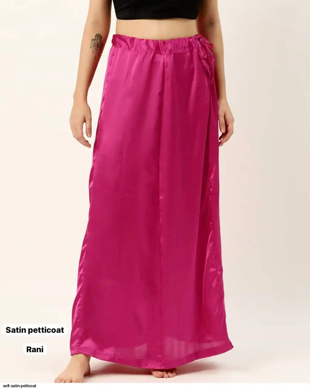 SOFT SATIN PETTICOAT G