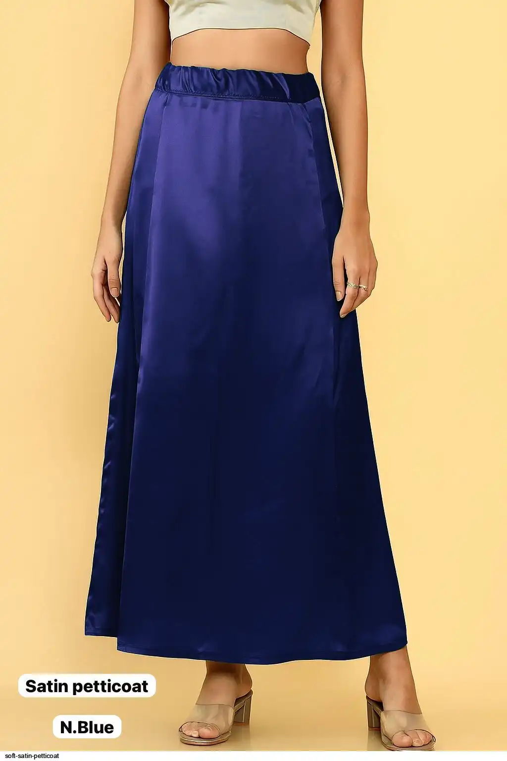 SOFT SATIN PETTICOAT J