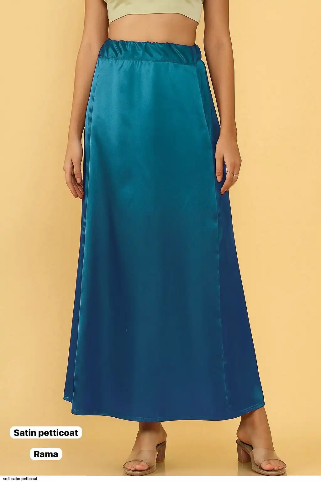 SOFT SATIN PETTICOAT N