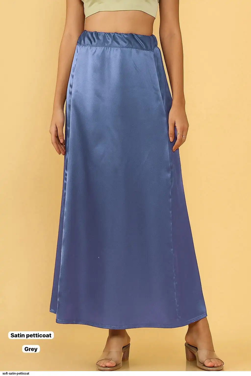 SOFT SATIN PETTICOAT P