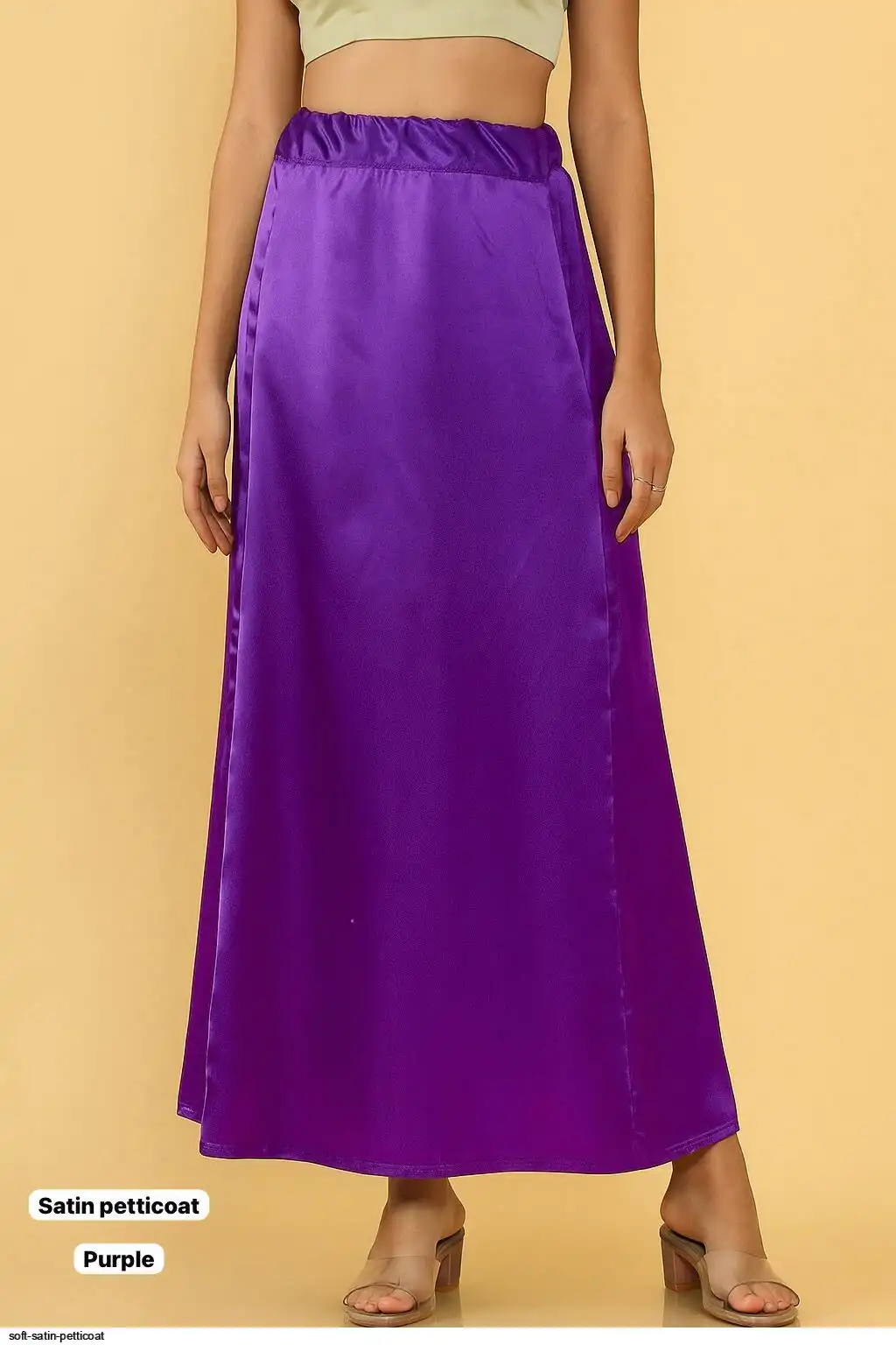 SOFT SATIN PETTICOAT R