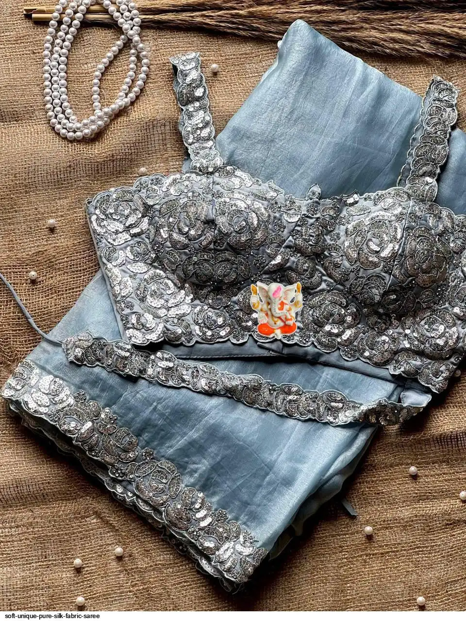 Soft Unique Soft UNIQUE PURE Silk Fabric SAREE