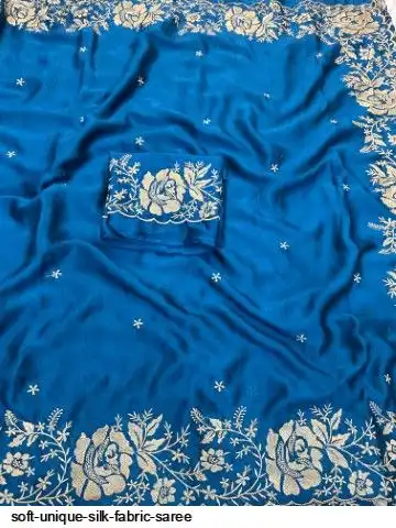 Soft Unique Soft UNIQUE Silk Fabric Saree