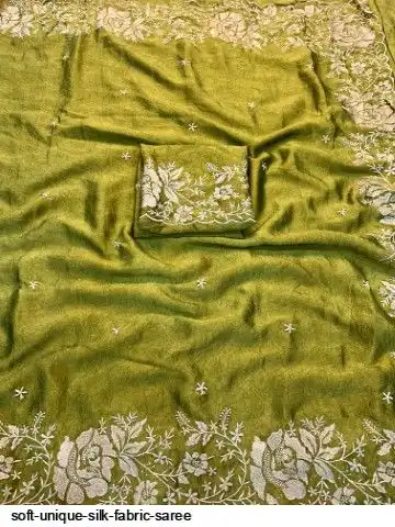 Soft Unique Soft UNIQUE Silk Fabric Saree
