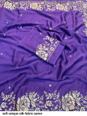 Soft Unique Soft UNIQUE Silk Fabric Saree