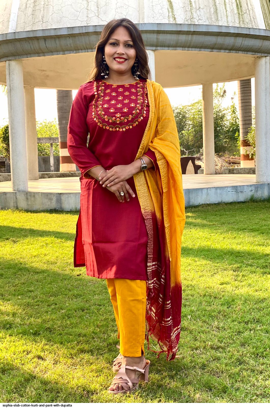 work on kurti
