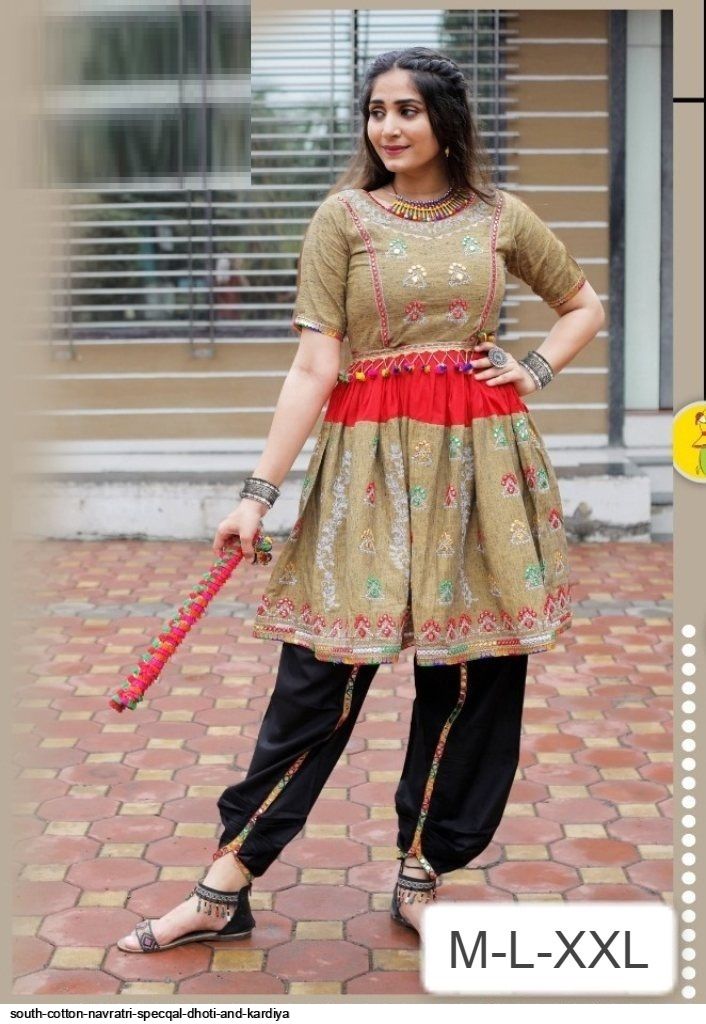 Dhoti kurti outlet for navratri