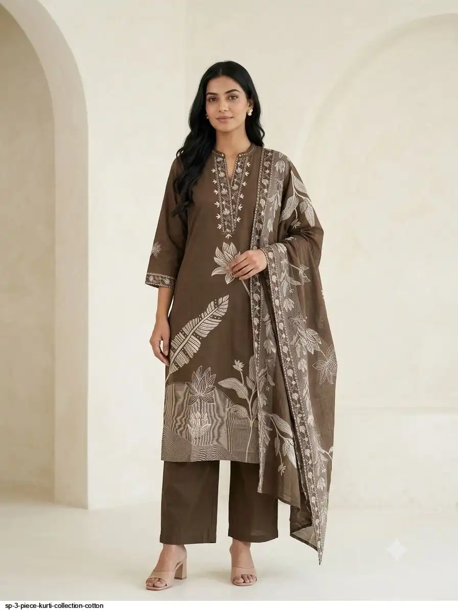 SP 3 PIECE KURTI COLLECTION COTTON B