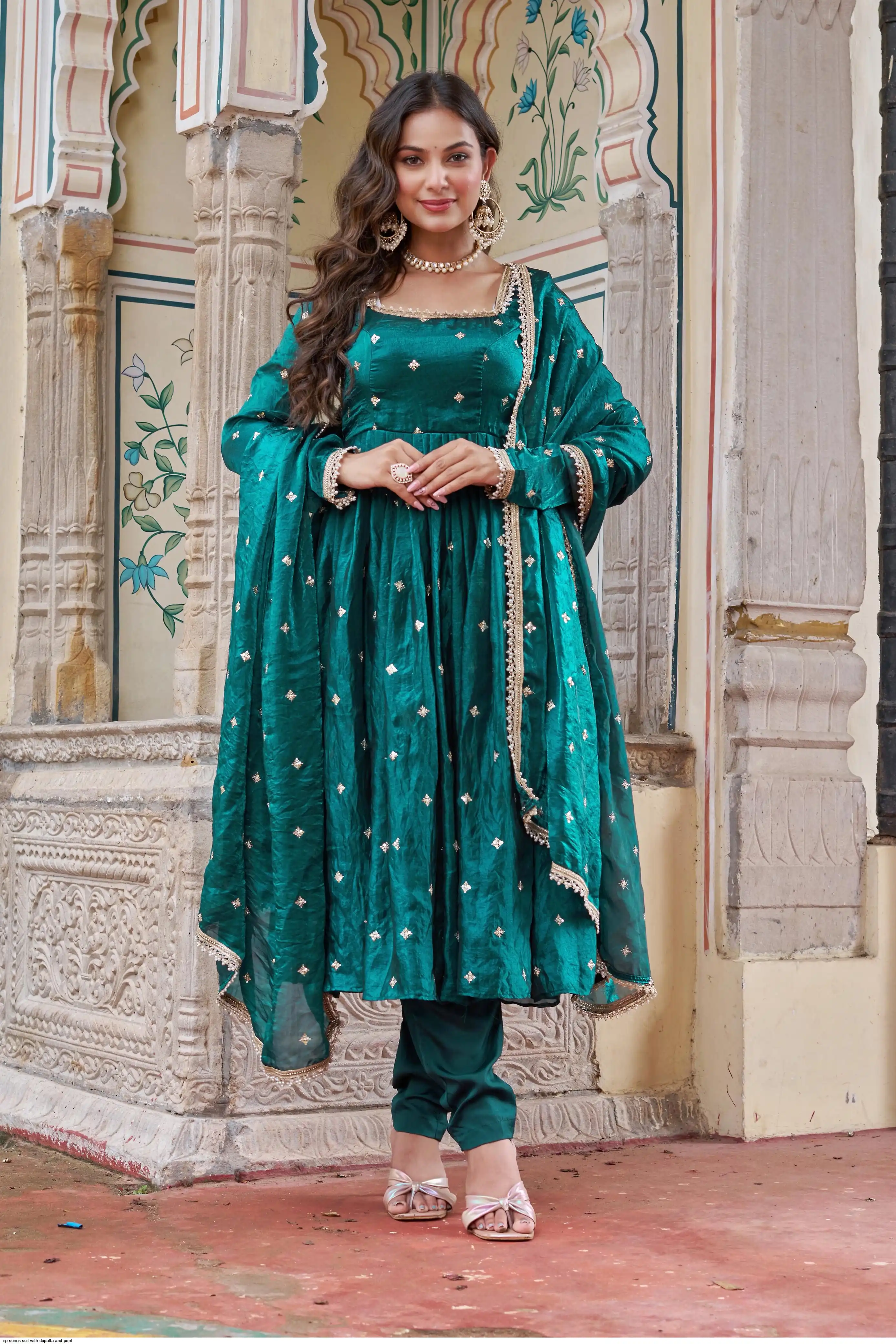 SP SERIES SUIT WITH DUPATTA AND PENT B