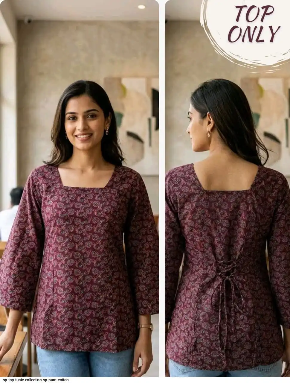 SP TOP TUNIC COLLECTION PURE COTTON B