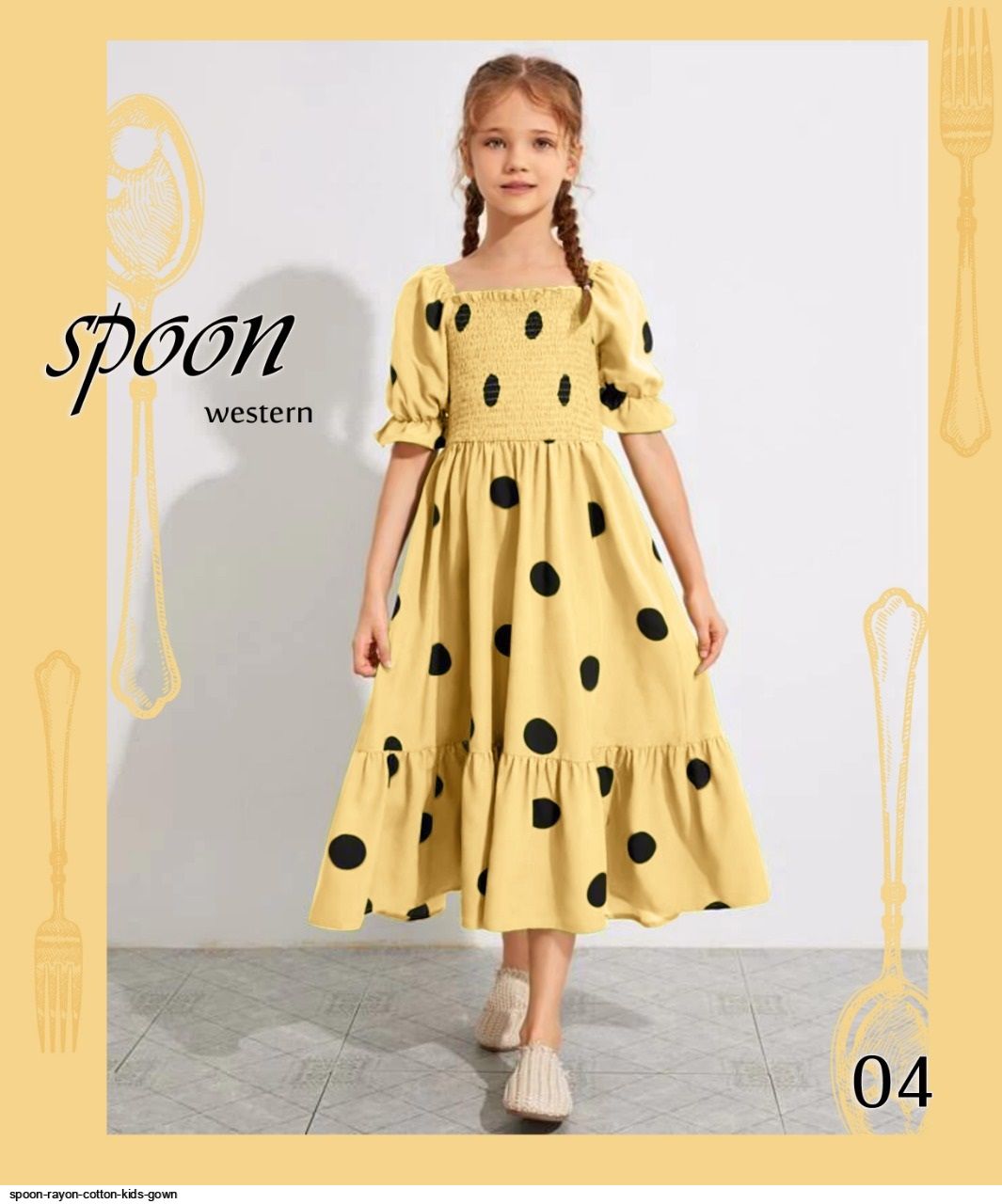 Unique Party Gown For Girls