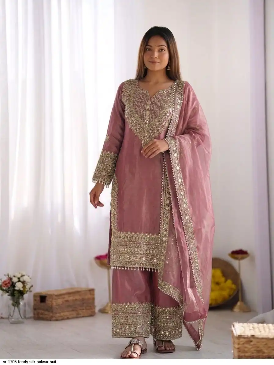 SR 1705 FENDY SILK SALWAR SUIT 2