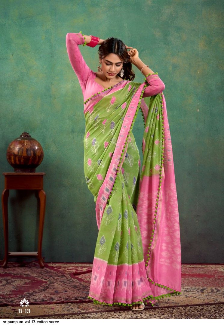 SR PUMPUM VOL 13 COTTON SAREE