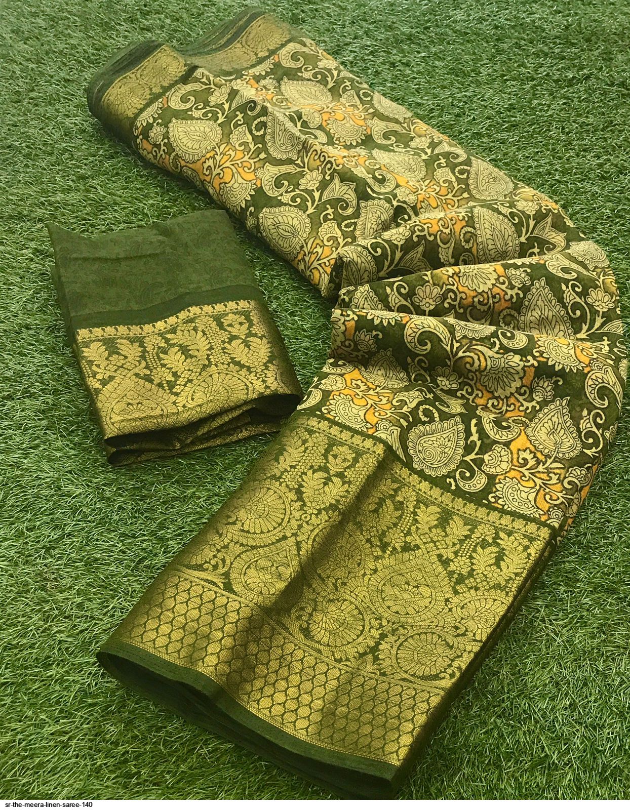 srthemeeralinensaree