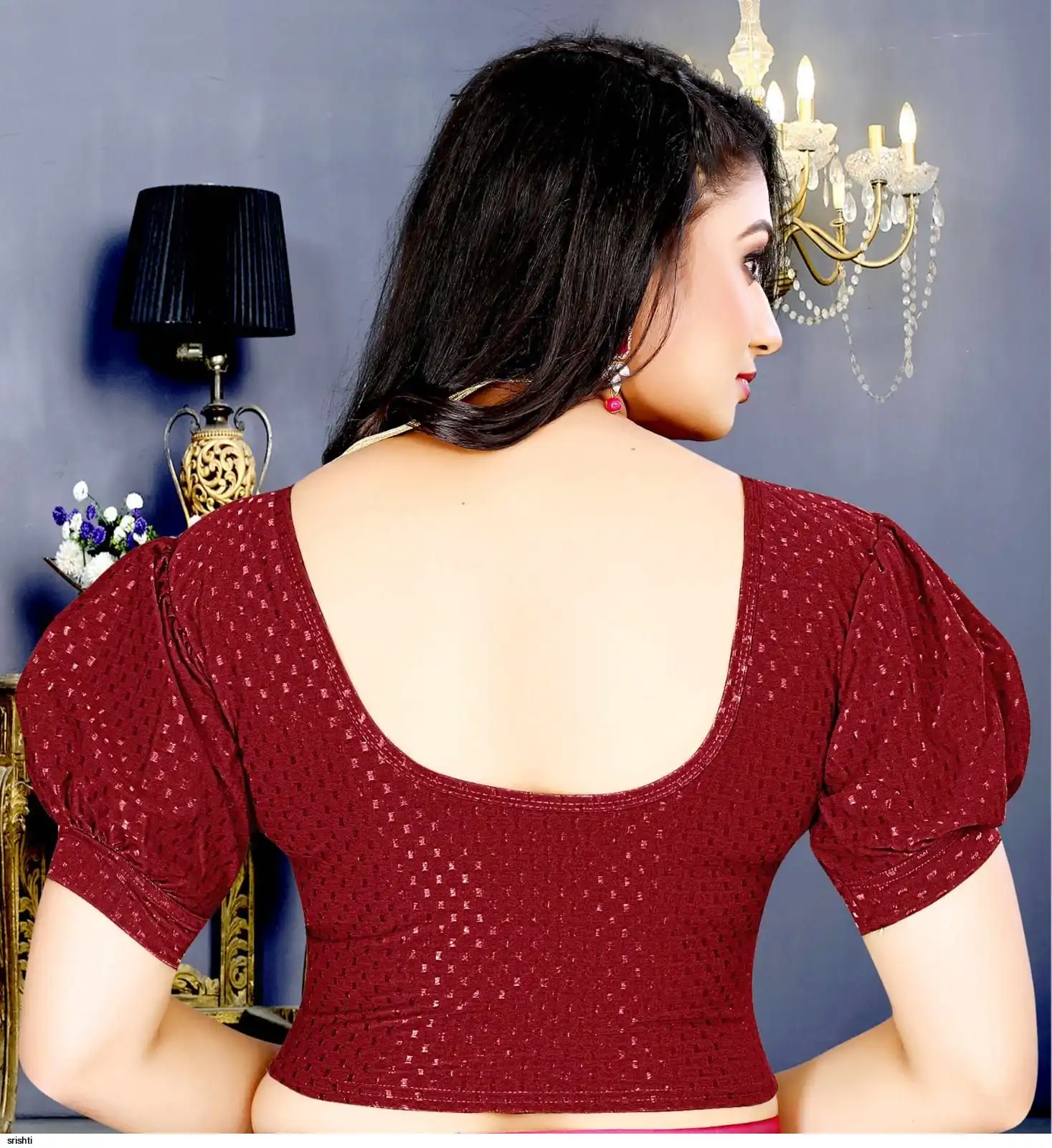 SRISHTI FANCY LYCRA STRETCHABLE BLOUSE P